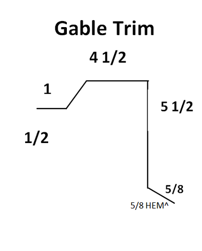 Exposed - Gable Trim