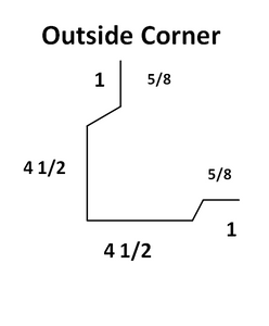 Exposed - Outside Corner