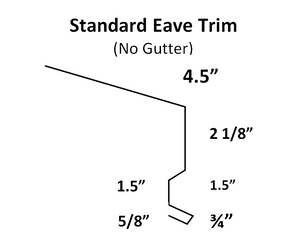 Commercial - Standard Eave Trim
