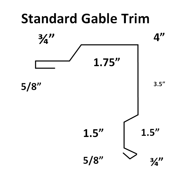 Commercial - Standard Gable Trim
